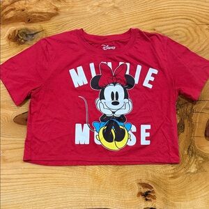 Disney Minnie Mouse  Cropped Ladies T-Shirt